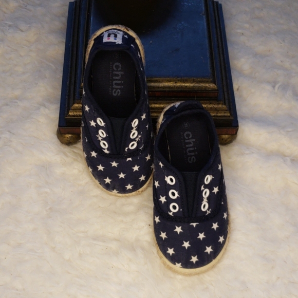 😍Pre-loved Chüs Star Printed Baby Shoes😍 - Picture 9 of 10